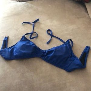 Blue Victoria Secret bathing suit top